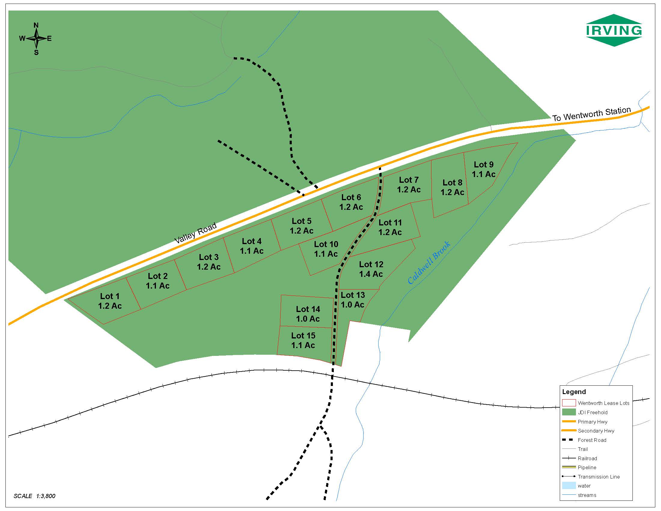 Wentworth Lot Leases Map 2025